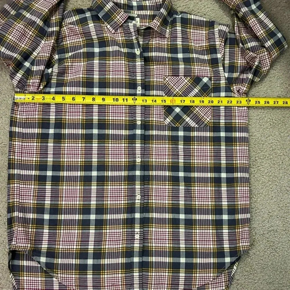 Ralph Lauren Denim & Supply Women’s XL RL Boyfriend Plaid Shirt - Picture 4 of 7